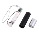 2021 металлический DIY 1x 18650 аккумулятор Power Bank комплект со светодиодным 3-режимным фонариком USB зарядное устройство Блок питания для смартфона мобильный телефон