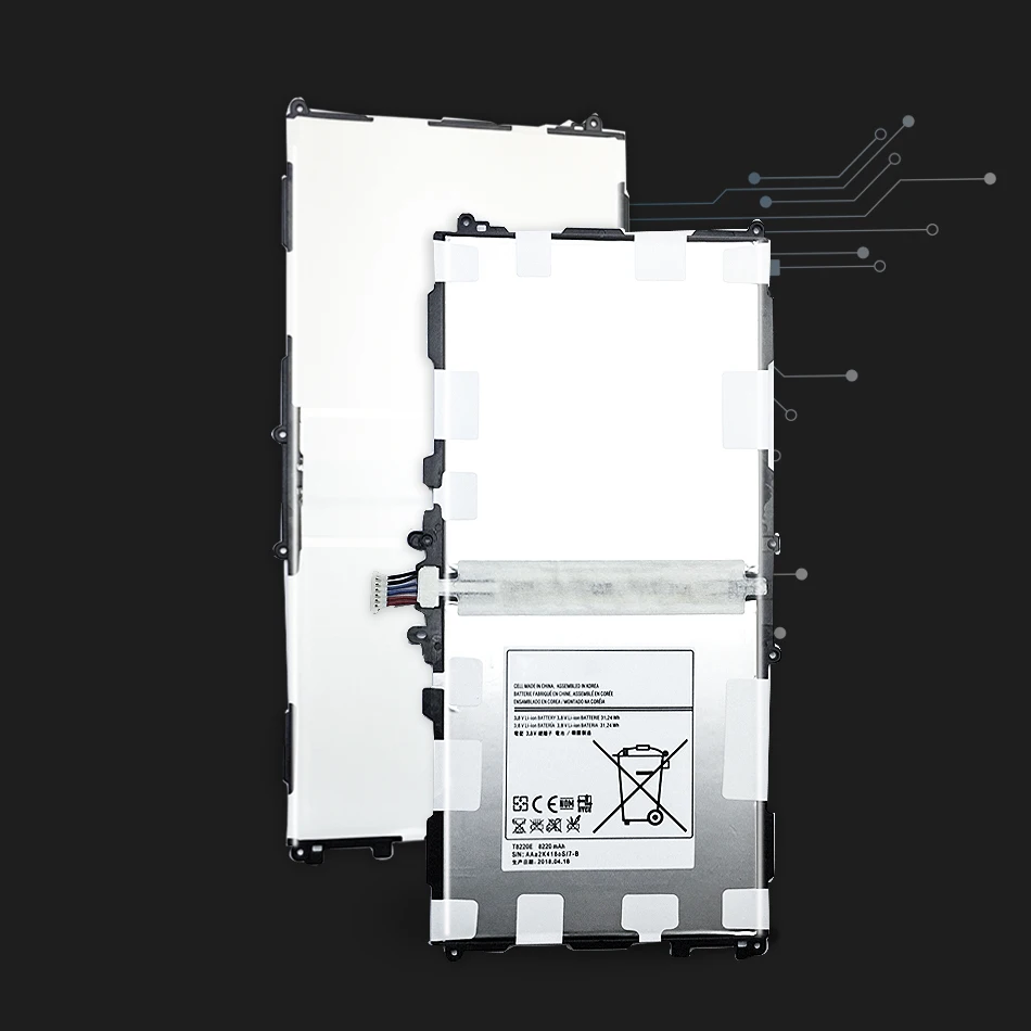 Прочный планшетный аккумулятор KiKiss 8200 мАч для Samsung GALAXY Note 10 1 SM P600 P601 P605 P607 T520 T525 P602
