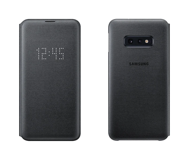 Умный светодиодный Чехол samsung, чехол для samsung Galaxy S10 X SM-G9730 S10+ S10 Plus SM-G9750 S10E SM-G9700, откидной Чехол-кошелек