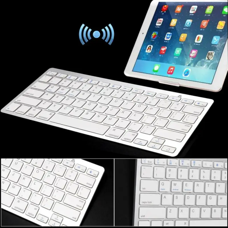 

2021 New Wireless Bluetooth Keyboard Mute Mouse Set For Laptop/PC/iMac/Mobile Phone Long Battery Life Reasonable Layout Hot
