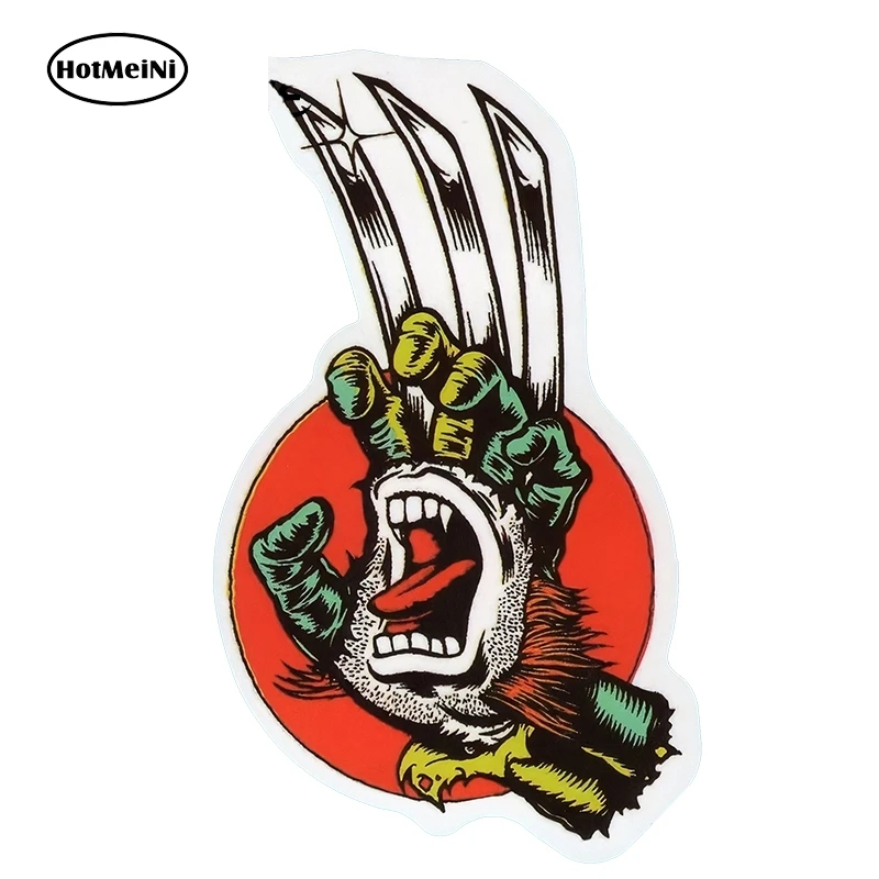 HotMeiNi 13cm x 7.8cm Screaming Hand Wolverine Vinyl Car Sticker Surfing Skating Board Large Waterproof Decal Side Stickers | Автомобили и