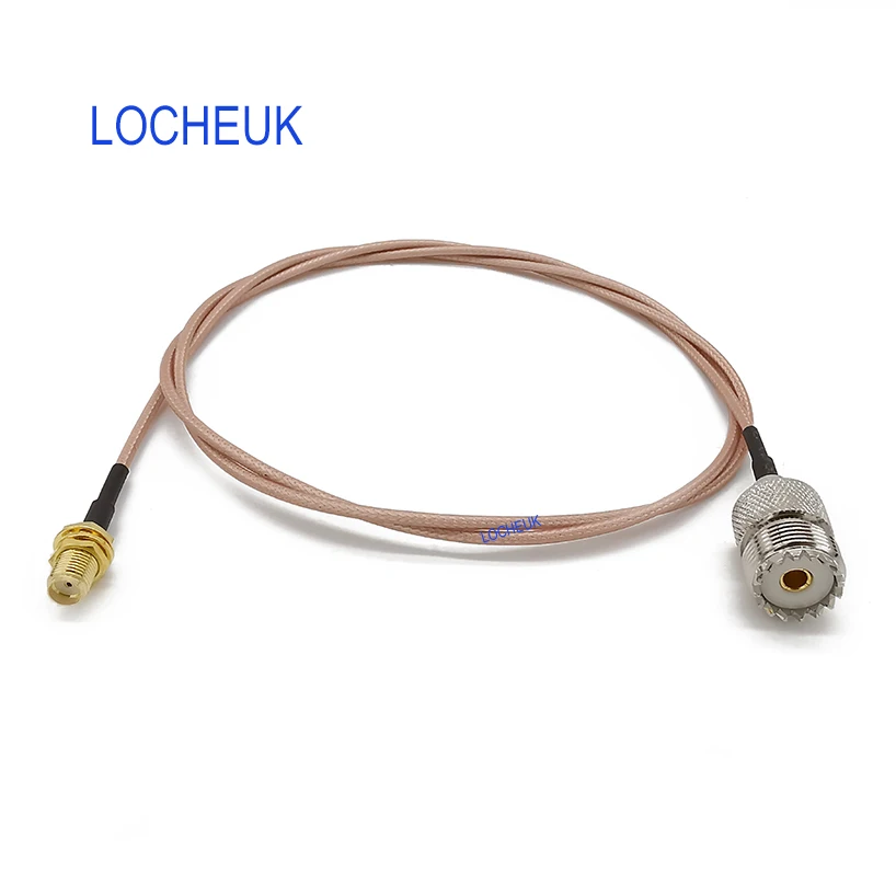 SMA гнездо к UHF SO 239 гнездовые разъемы 6 ''RG316 кабель для Wouxun Baofeng Quasheng Linton