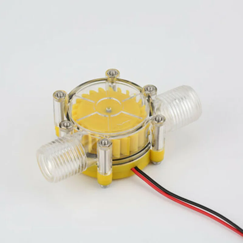 

Hydraulic Generator 8.8*5.8*3.9cm 12V Water flow Pump Micro Solar energy