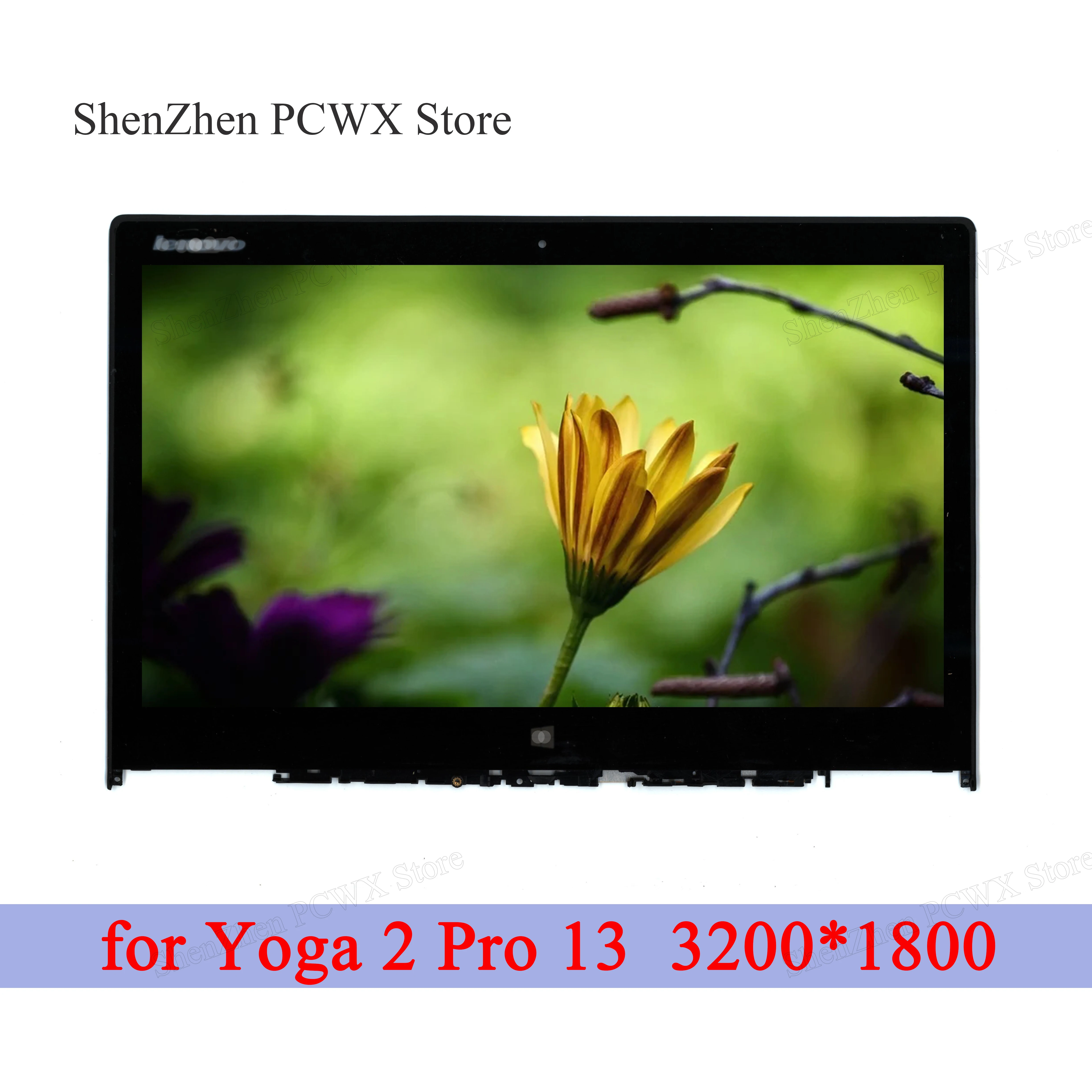 ЖК дисплей в сборе для ноутбука Yoga 2 Pro 13 Lenovo 3 Безель 90400232 QHD + 3200*1800 40pin 100% sRGB IPS