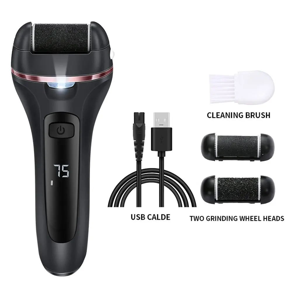 

Электрический прибор для удаления мозолей, набор для ухода за ногами, пилка для ног, Электрический перезаряжаемый прибор для ухода за ногам...