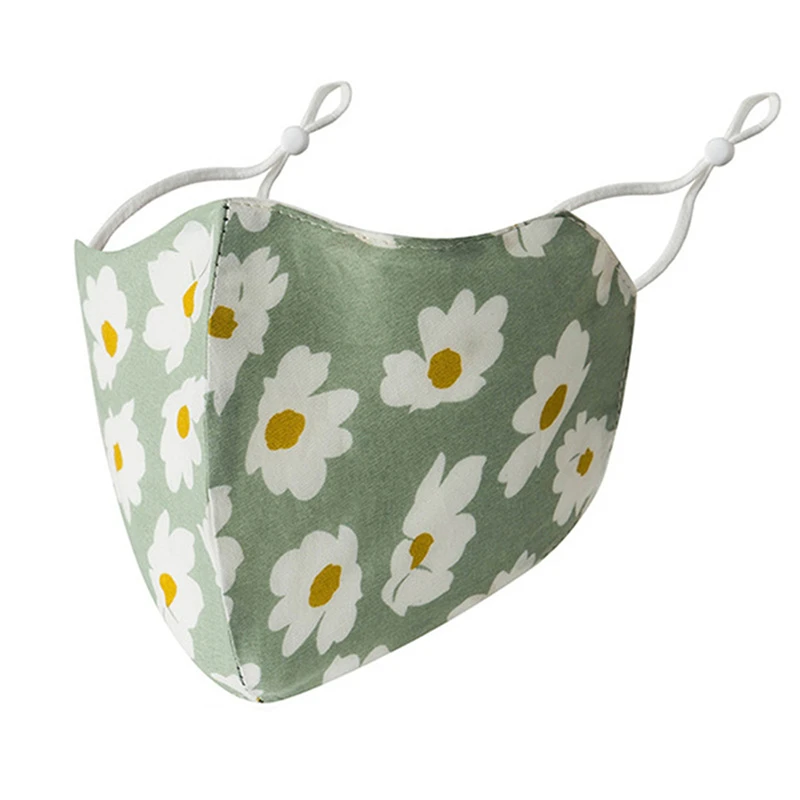 

Высокое качество маска для лица для взрослых Дейзи с камуфляжным принтом; Блузка с защитой от солнца для четырех сезонов маски уха регулиру...