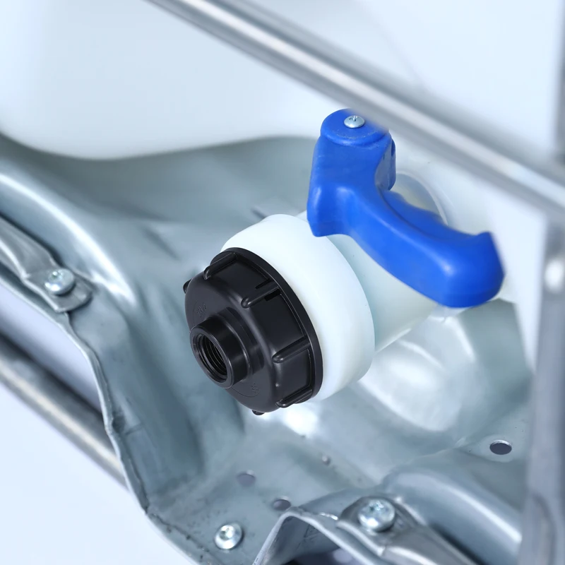 

Hot Sale S60x6 Coarse Thread to 1/2" 3/4" 1" Internal Thread IBC Tank Fittings Plastic Drain Adapter for Hose Faucet Valve