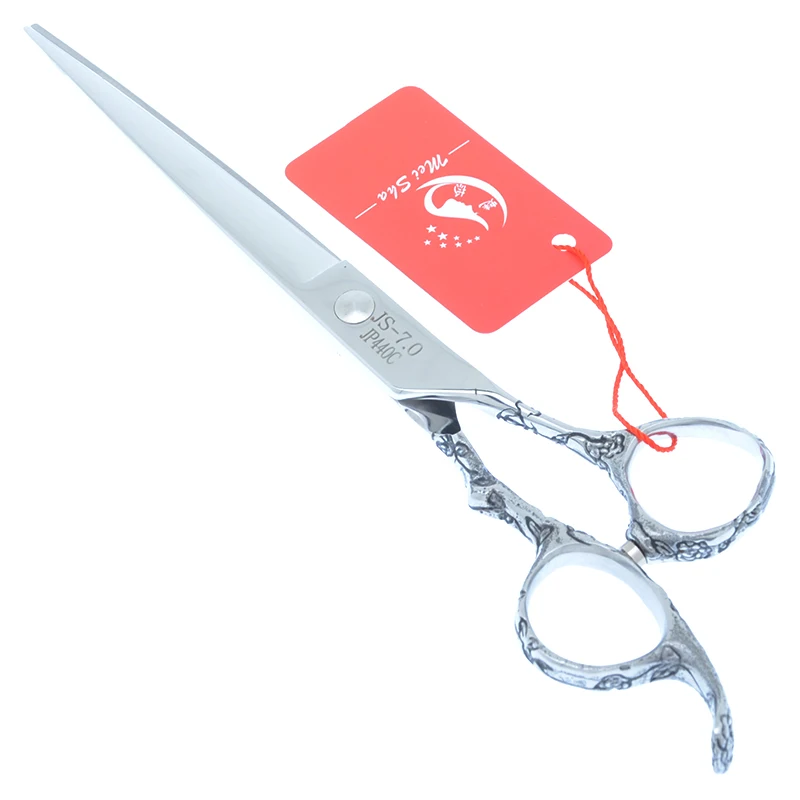 Ножницы для стрижки волос Мейша профессиональные мастерские, 7,0 дюймов, из Японии, из стали 440C, большие, для стрижки волос и ухода за домашними животными, модель A0141A.