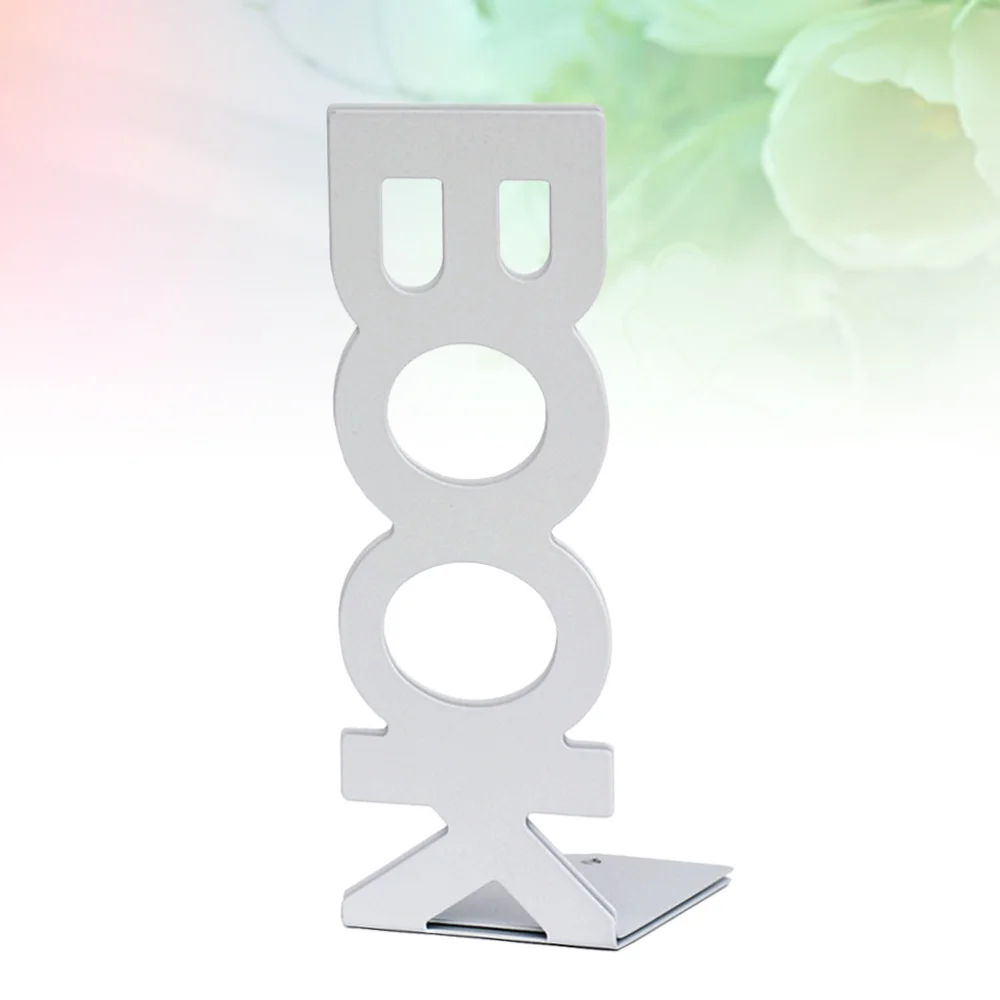 

Retro Bookends Frame Book Frame Book Organiser Creative Book Organiser Stationery for Student (208mm Black)