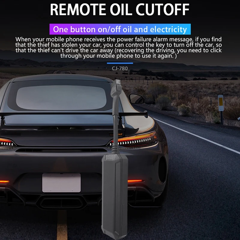 

Mini Waterproof GSM GPS Tracker Car Motorcycle Tow Away Move Alarm Vehicle ACC Monitor Cut Off Oil Real Time Tracking CJ780