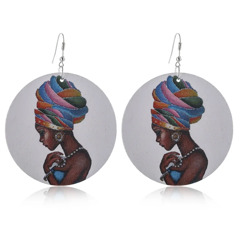 Модные африканские геометрические круглый модный орнамент популярные ювелирные