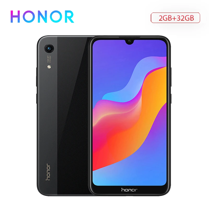 Глобальная версия смартфона Honor 8A 6 09 дюймов MT6765 Восьмиядерный мобильный телефон