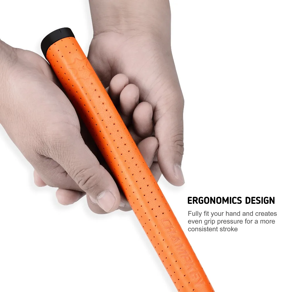 Champkey овечья кожа клюшка для гольфа 7 цветов ручной работы Клубная ручка