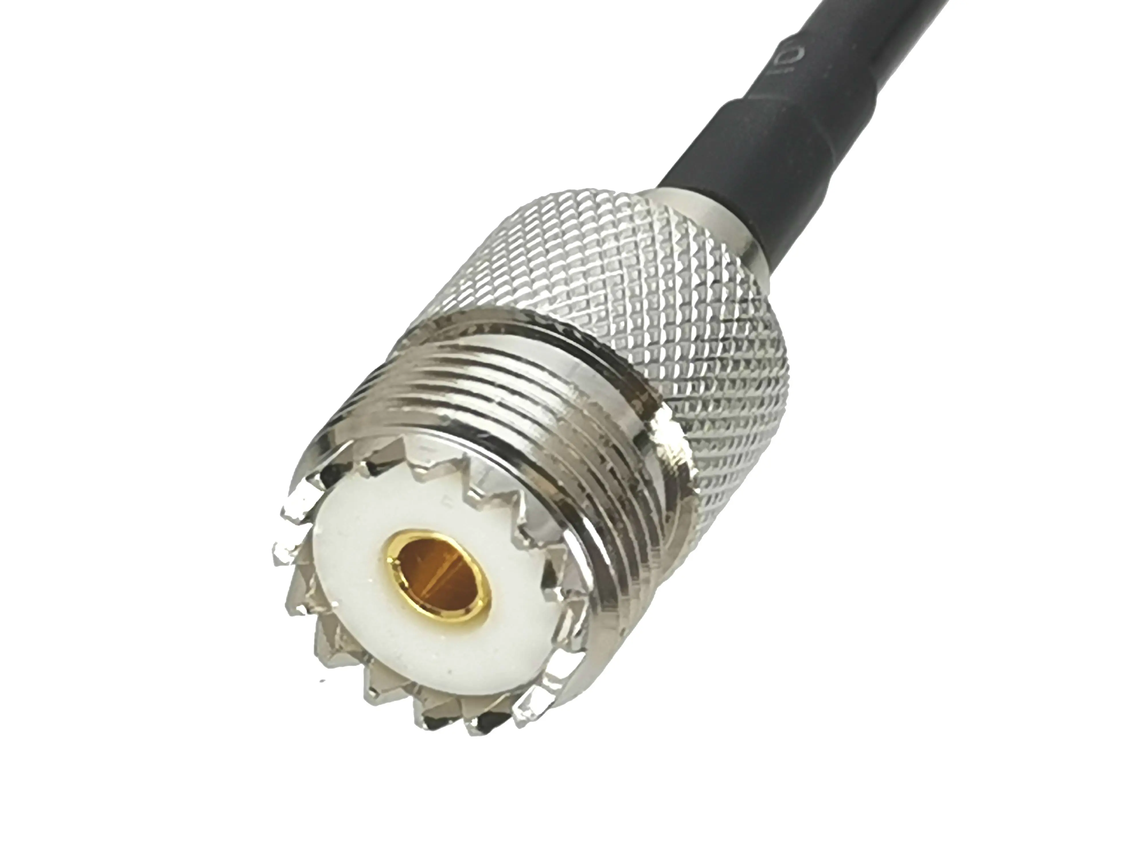 

1Pcs RG58 UHF SO239 Female Jack to Mini UHF Male plug Connector Straight RF Jumper pigtail Cable 4inch~5M