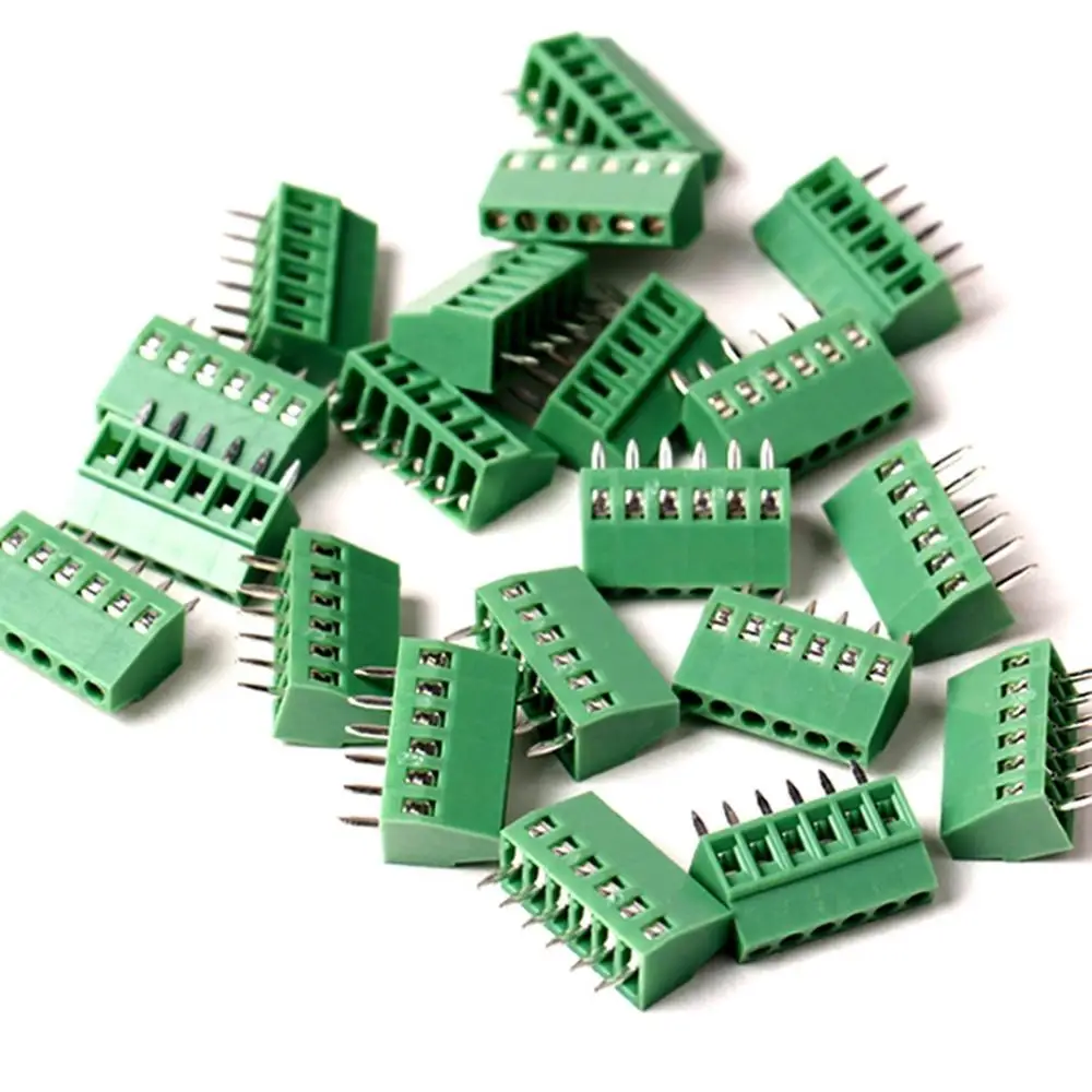 5 шт. 2 54 мм разъем провода для pcb 2P 16Pin винт PCB монтируется клеммные блоки