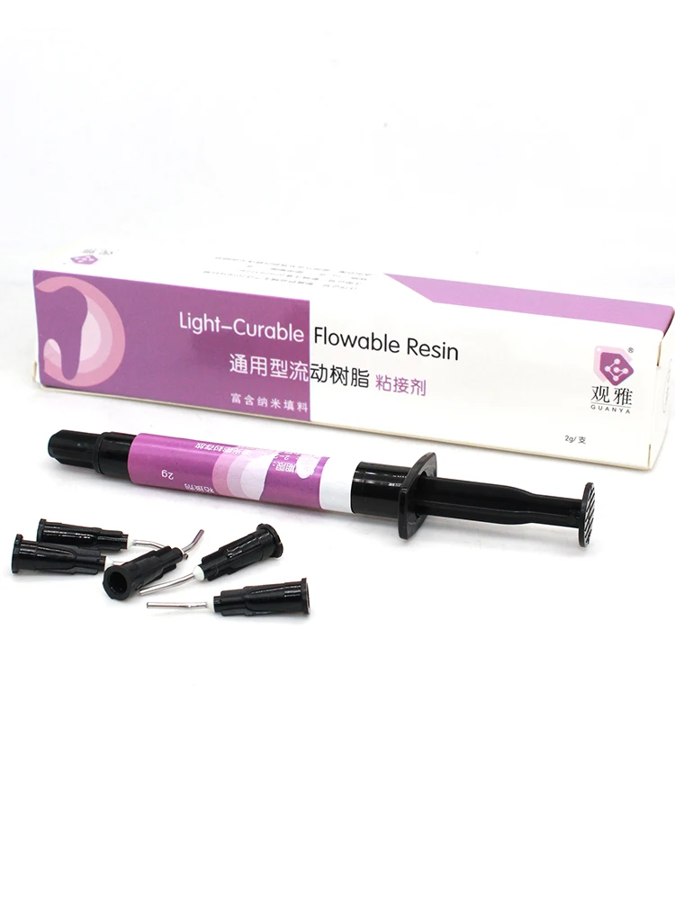 light-curable flowable resin Fluid Flow Light Curing Resin Composite Resin Oral Dental Materials