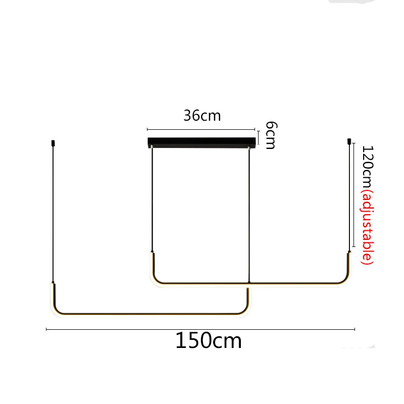 

Подвесной светильник векли LED черный/золотой 21Вт