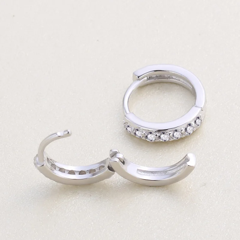

S925 Silver zircon Earrings, earrings, Women's earrings, Korean fashion, friendship earrings, Valentine's Day gift