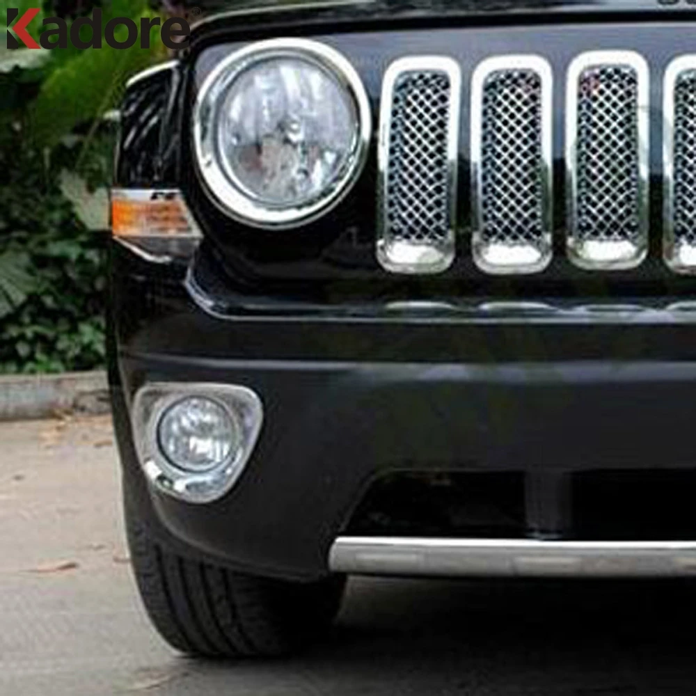 Насветильник ка на переднюю противотуманную фару для Jeep Patriot 2011 2014 2015 2016 2017 ABS|abs