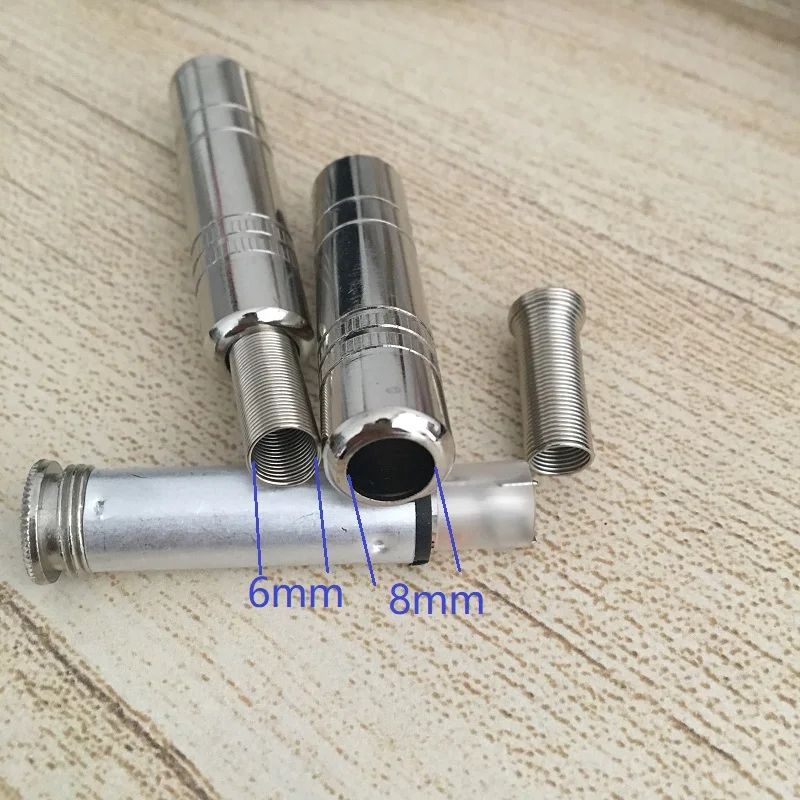 5 шт./пакет разъем для кабеля со стереоразъемом 6 35 мм|Соединители| |