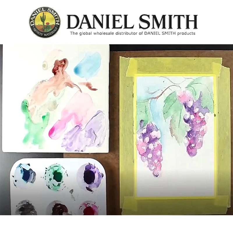 Оригинальный пигментный набор Daniel Smith Master из США и Америки твердый акварельный