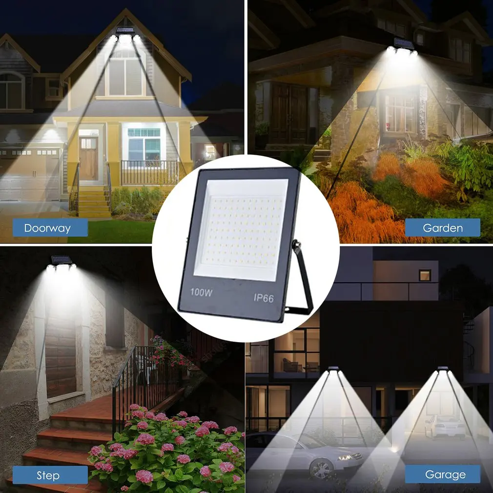 

LED Flood Light IP66 Waterproof 220V 10W 30W 50W 100W 150W Outdoor Garden Projector Lighting Spotlight Wall Floodlights