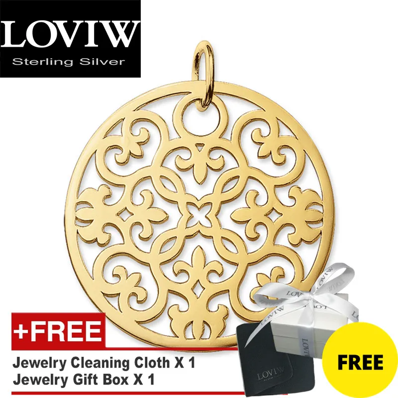 Большой золотой кулон модные ювелирные украшения Прямая поставка аксессуары из