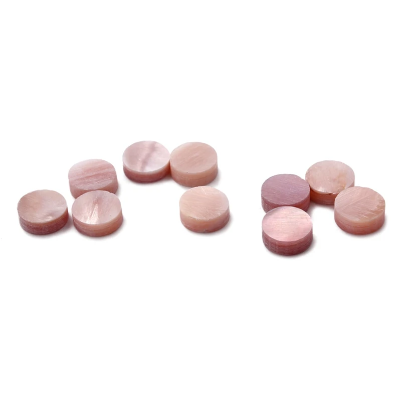 10 шт. ушка металлический корпус для гитары бас гитара укулеле шеи маркеры Dot 6 мм