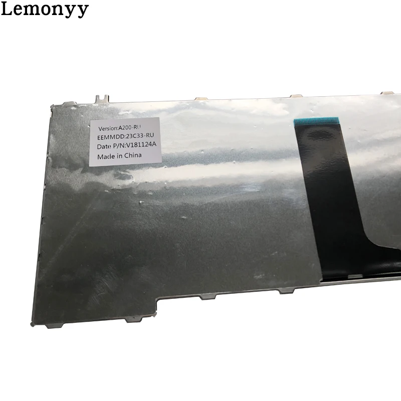Русской клавиатуры для ноутбука Toshiba A200 L331 M216 L323 L322 A203 A205 A210 A215 M207 L300 L332 L201 M320 M327 M322 A300 RU Клавиатура ноутбука