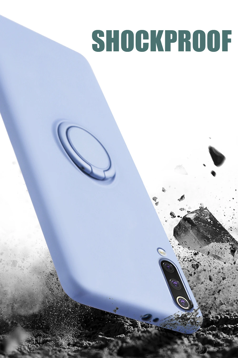 Мягкий силиконовый чехол, чехол для Xiaomi mi 9 SE mi 9 Red mi K20 Pro 9 T, металлическое кольцо-держатель для телефона, силиконовый чехол на Xiaomi mi 9 SE, чехол 9SE