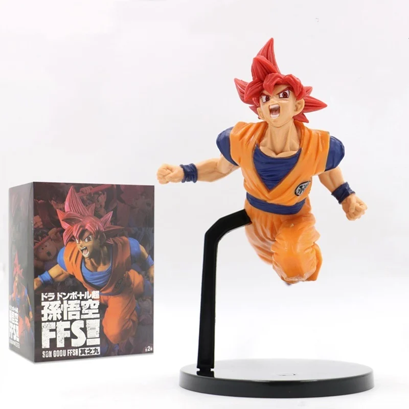 17 см аниме фигурка Гоку Жемчуг дракона Z Супер Саян Коллекция ПВХ игрушки