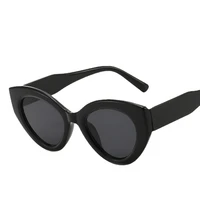 2022 new fashion brand designer cat eye women sunglasses big oculos feminino de sol uv400 female gradient points sun glasses