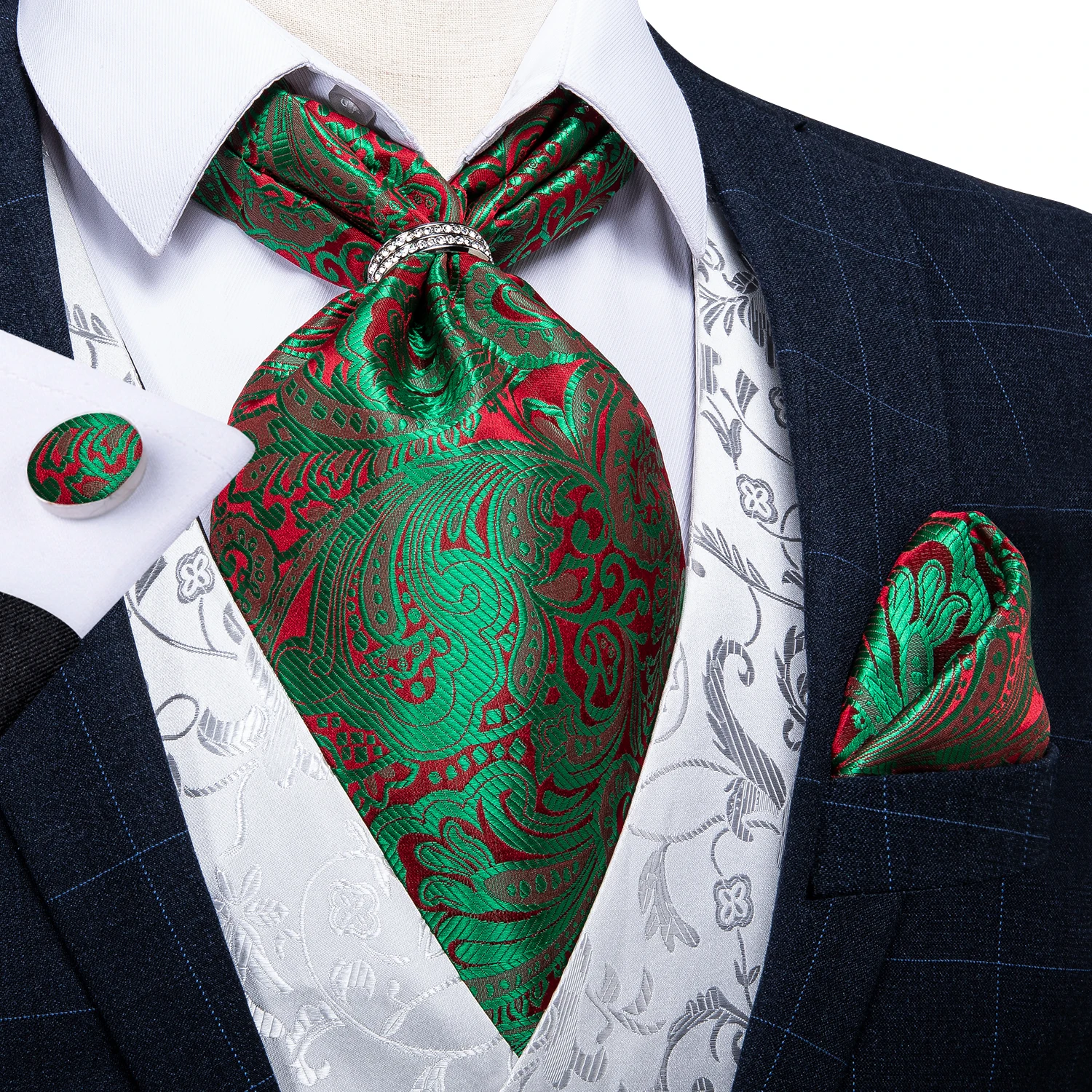 Серый шелковый галстук бабочка в клетку для свадебной вечеринки деловые