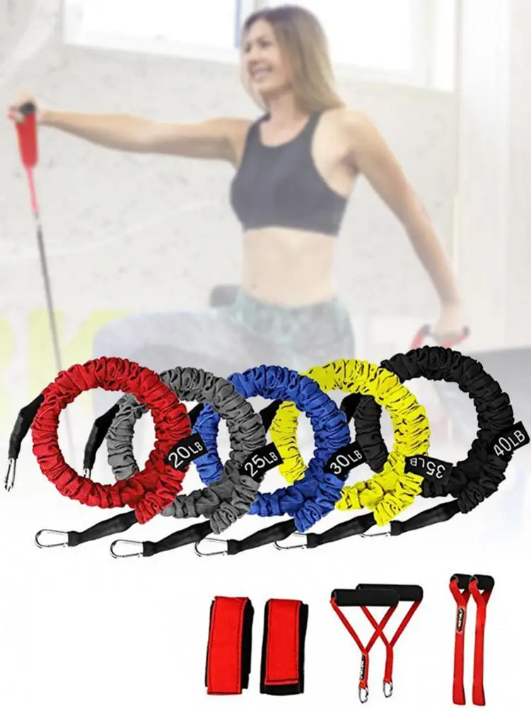 

Fitness Equipment Resistance Bands Fitness Workout Exercise Tubes Practical Training Rubber Tensile Expander Sport Yoga Bands