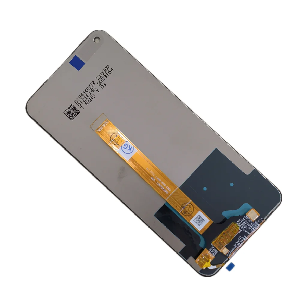 6 5 for realme 7 rmx2155 lcd display screen touch panel digitizer for realme 7 5g rmx2111 lcd screen with frame replacement free global shipping