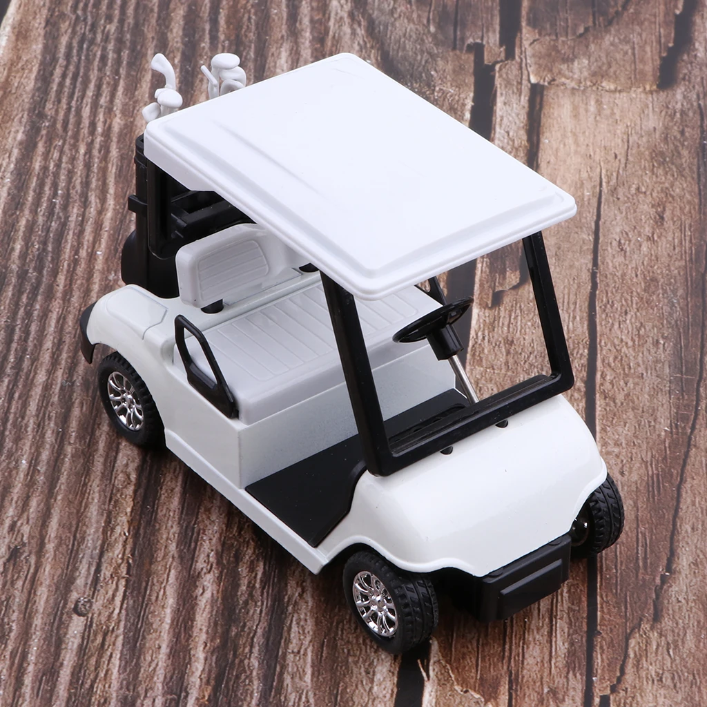 Cart W/clubs Vehicles Car Toy White