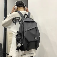 male college student ins tide brand campus backpack mens shoulder bag female travel computer bag