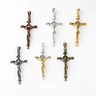 Экзорцизм крест брелок аксессуары Подвески для ожерелья Иисус цинковый сплав Материал оптовая продажа Diy ювелирные изделия