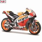 Оригинальная Авторизованная модель мотоцикла Maisto 1:18 1:18 2018 Honda Repsol #93 Rossi из сплава
