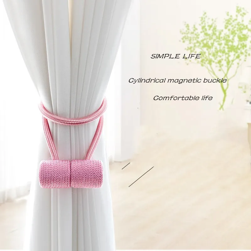 

Magnetic Pearl Ball Curtain Tiebacks Tie Backs Holdbacks Buckle Clips Accessory Curtain Rods Accessoires Curtain Home Decor