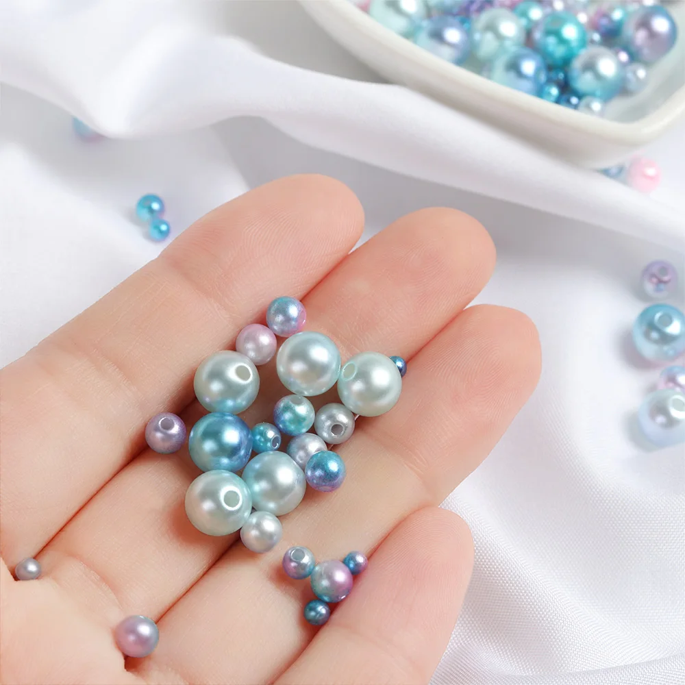 15/20/50 шт DIY жемчужное ожерелье бусы браслет для куклы серьги шпилька бисер Сделай
