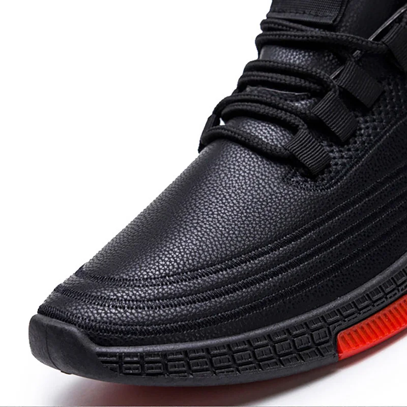 Мужская обувь повседневные неглубокие кружевные туфли на танкетке смешанных