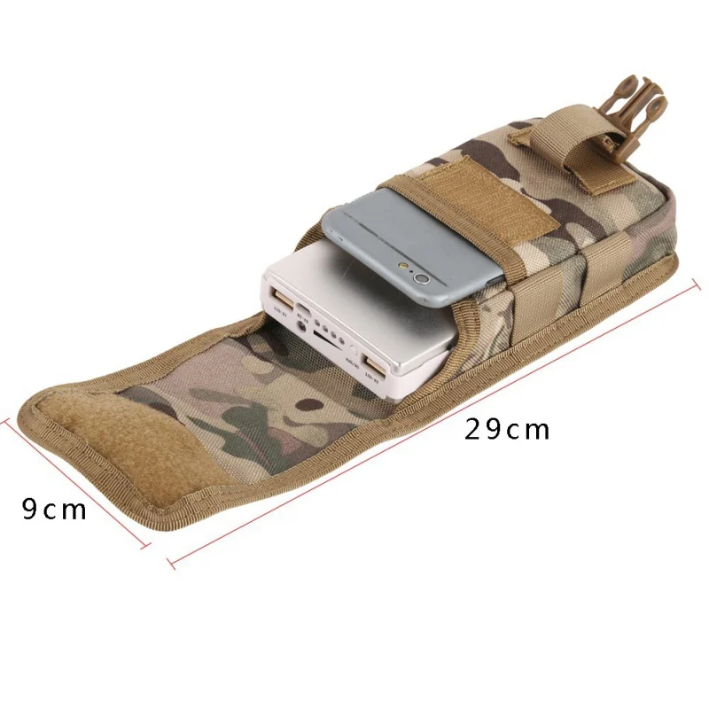 

Mountaineering Bag Multi-Function Military Tactical Camouflage Pockets Mobile Phone Bag Outdoor Running Bag