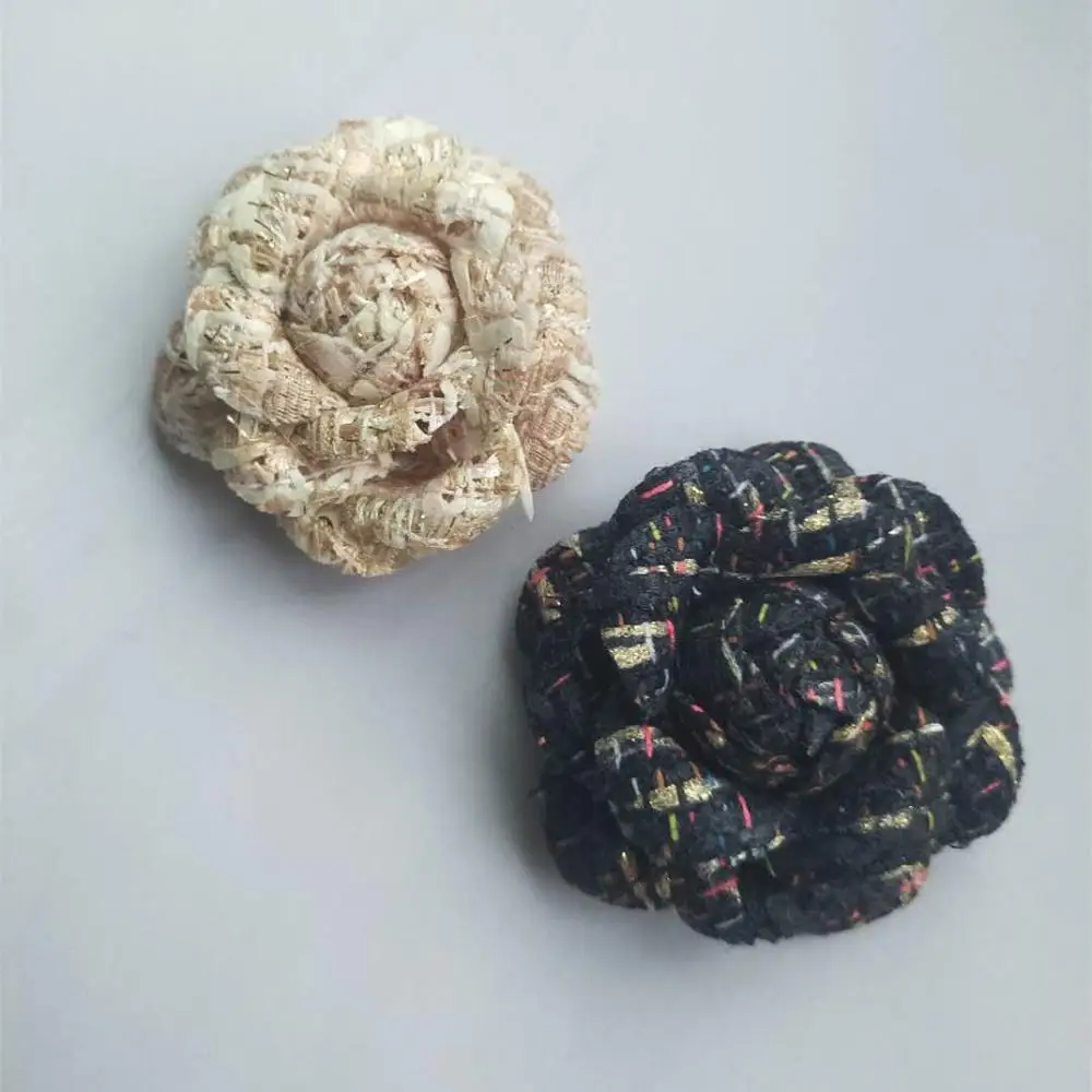 Новый Винтажный цветок Камелия ленточный штифт отворотом для женщин и мужчин Cillar