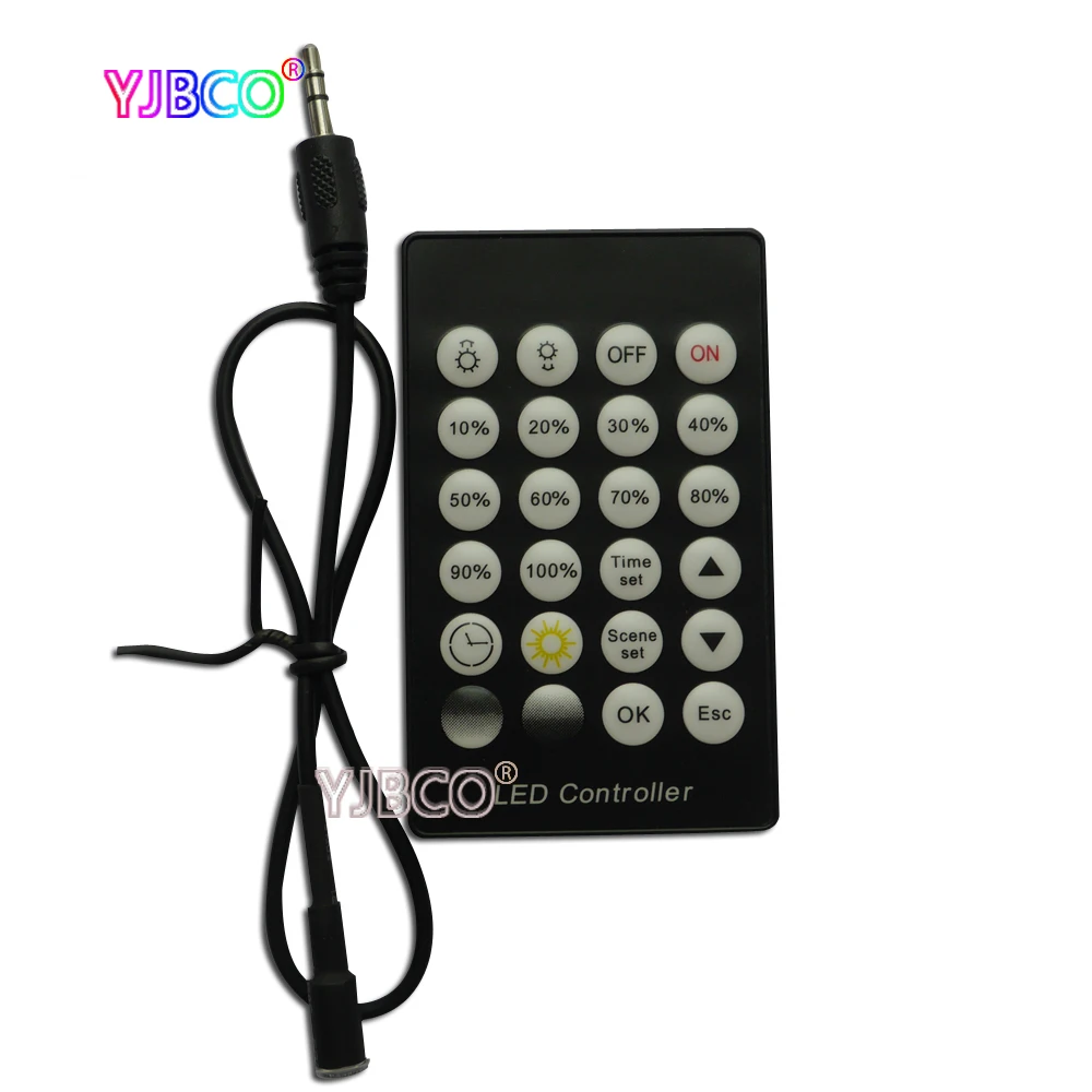 Высокое качество 24 клавишный ИК пульт светодиодный светильник умный с датчиком и