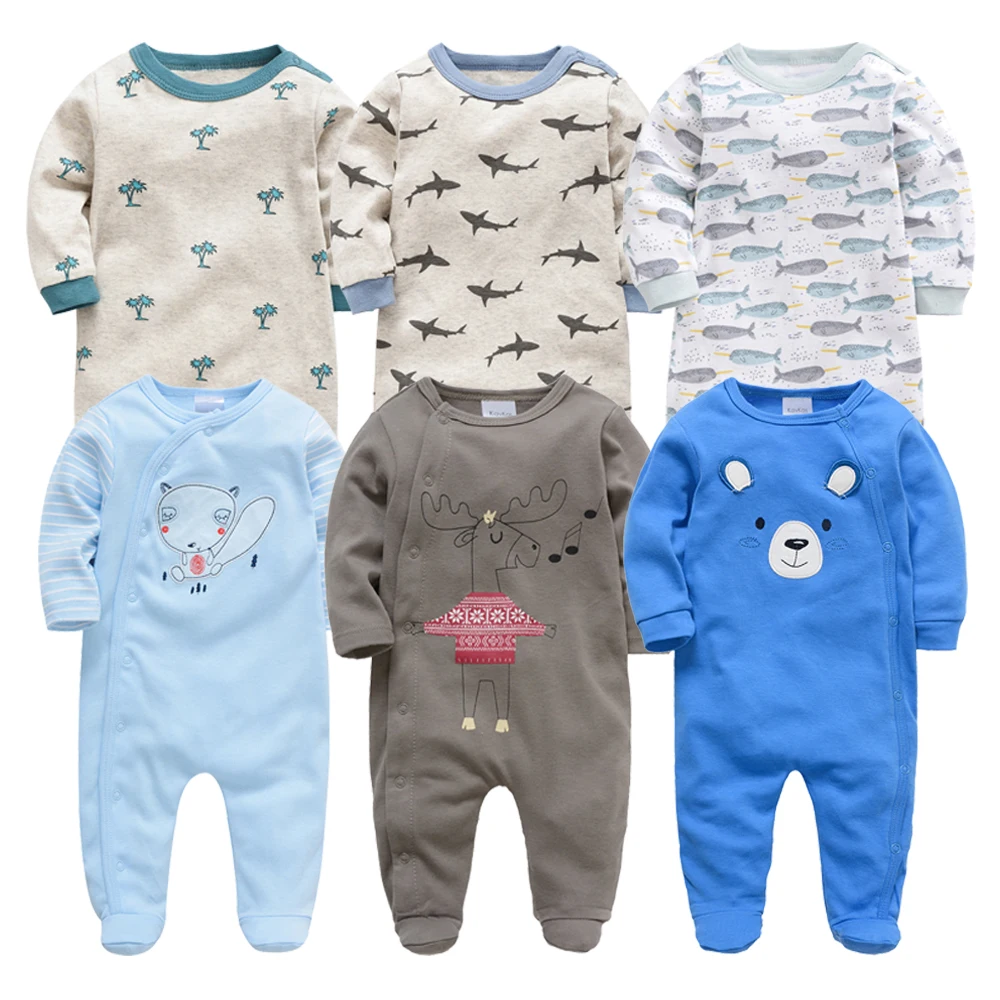 Одежда для новорожденных девочек и мальчиков Honeyzone зимний хлопковый комбинезон с