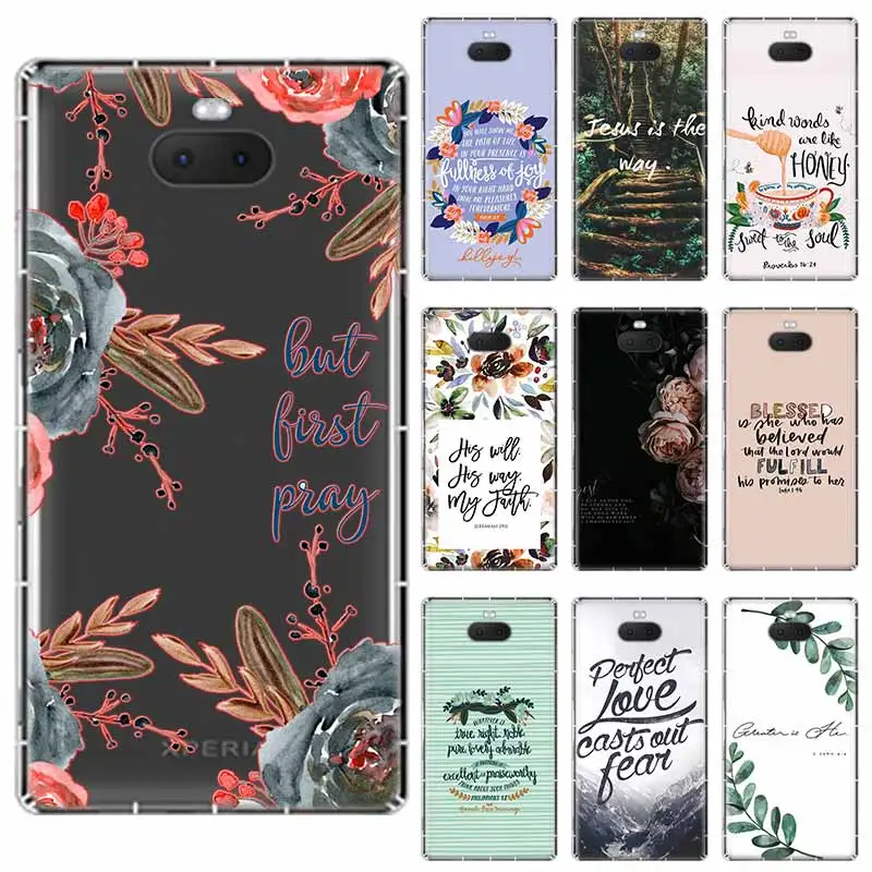 Мягкий чехол из ТПУ для Sony Xperia X XA XA1 XA2 XA3 XZ XZ1 XZ2 XZ3 XZ4 L1 L2 L3 Plus