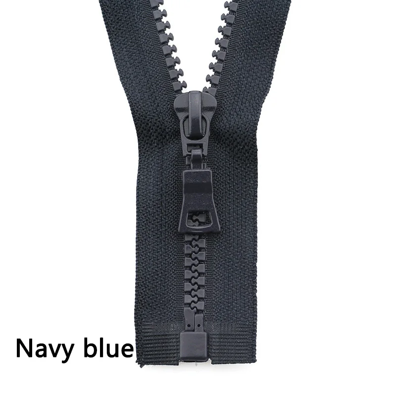 navy blue 5 шт. Meetee 5# молнии из смолы закрывают конец 15-25 см открытый конец 30-80 см застежка-молния швейная пуховая куртка сумки для одежды Домашний портной ремесла - Цвет: navy blue