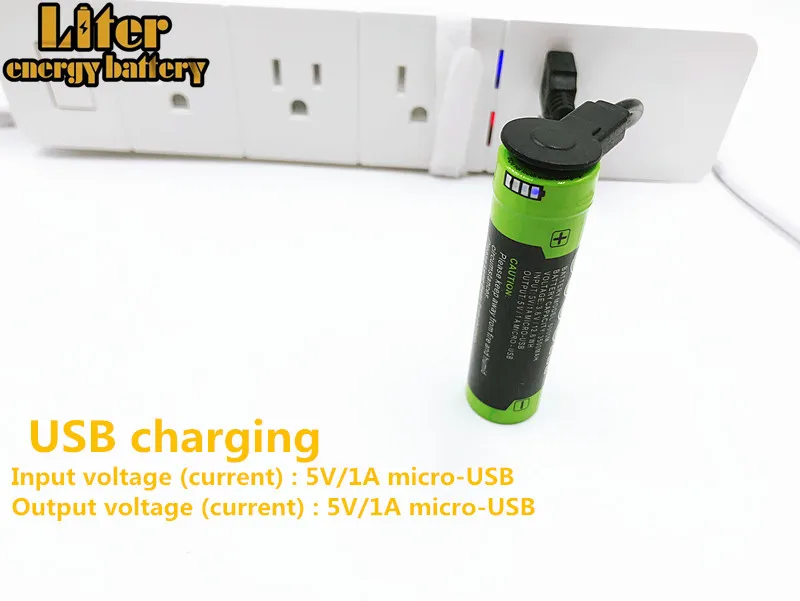 1 шт. 5000 м аккумуляторная батарея для мобильных устройств Micro USB 18650 3 7 в 3500 мАч