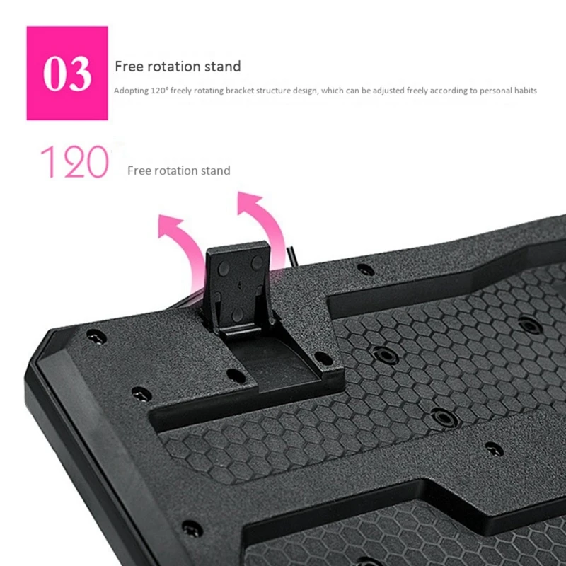 

LDKAI 1901 Keyboard and Mouse Set, Usb Laptop Universal Office Business Keyboard and Mouse Wired Set